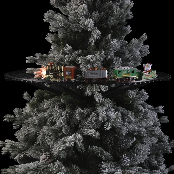 ACCESSOIRE VILLAGE DE NOEL TRAIN 23 PIECES LUMINEUX MUSICAL
