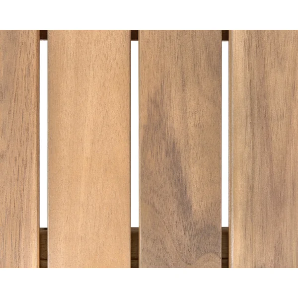 Banc de jardin CHIOGGIA 155 cm Bois d'acacia certifié Marron clair