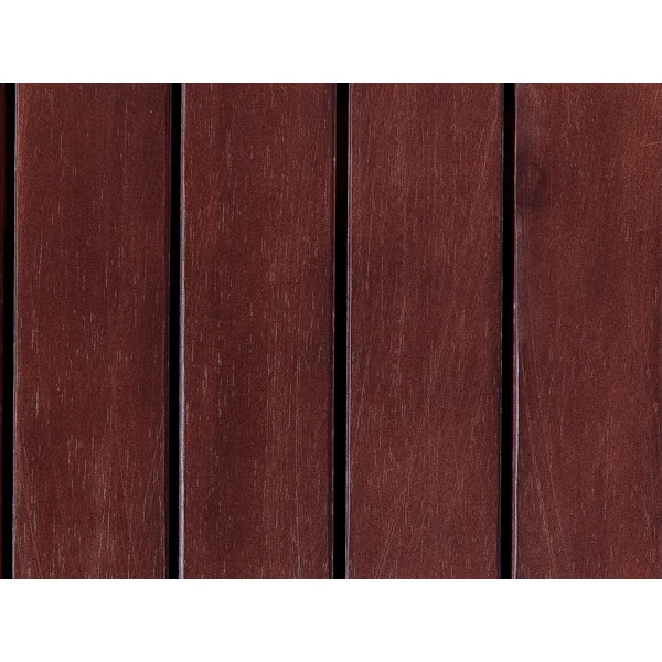 Banc de jardin SOVANA 120 cm avec rangement Acacia Rouge foncé