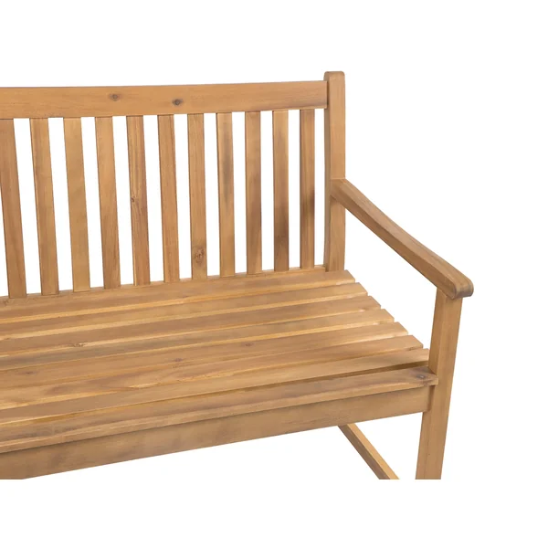 Banc de jardin VIVARA 180 cm Bois d'acacia certifié Marron clair