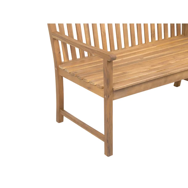 Banc de jardin VIVARA 180 cm Bois d'acacia certifié Marron clair