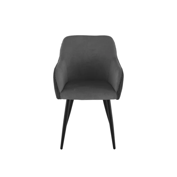 BETTY FAUTEUIL NOIR BI MATIERE