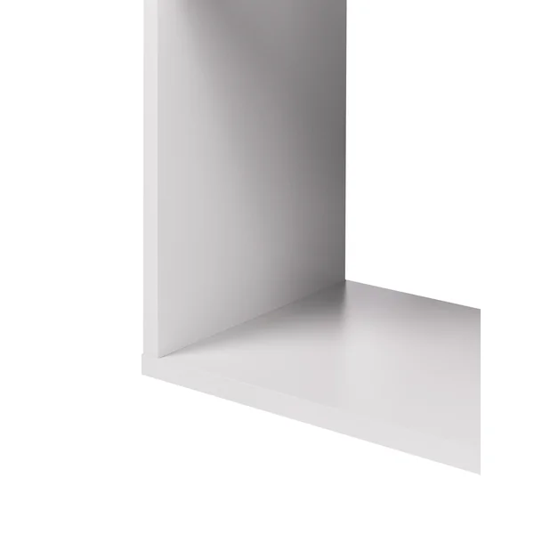 Bibliothèque 6 étagères VALDOSA 190 cm Blanc cassé