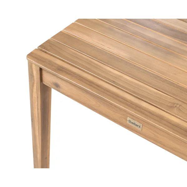 Bistro Table CHIOGGIA 70 cm 70 cm Certified Acacia Wood Light Brown