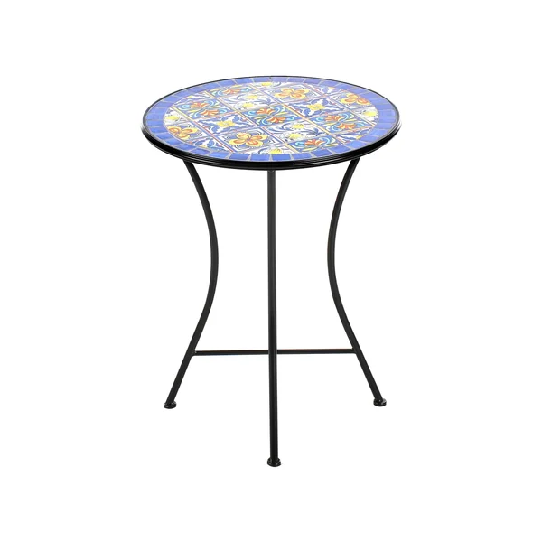 Bistro Table CORIANO 60 cm 60 cm Metal Black