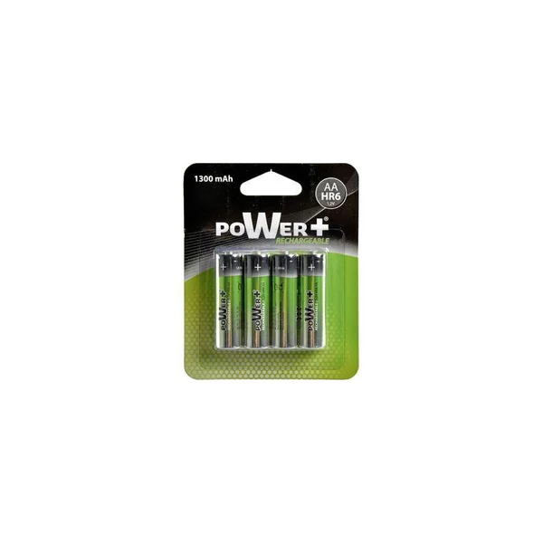 BLISTER 4 PILES HR6 RECHARGEABLES 1300MAH