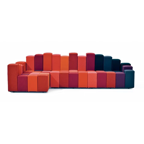 Canapé DO-LO-REZ L 299 Rouge MOROSO