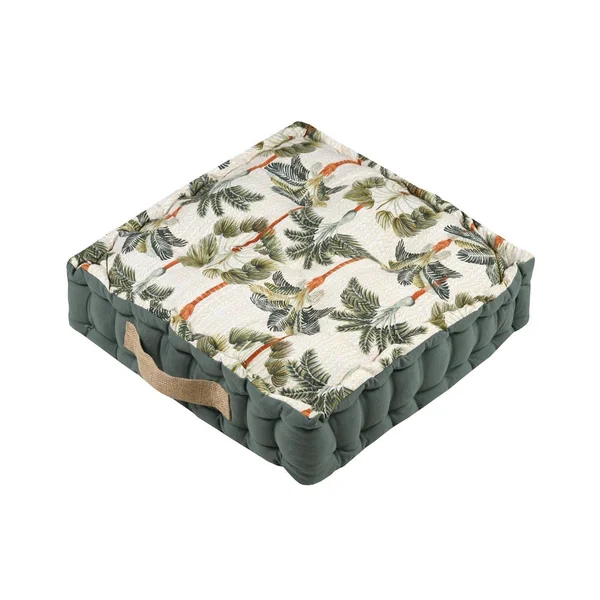 CASABLANCA COUSSIN SOL 45X45X10CM MULTICOLORE