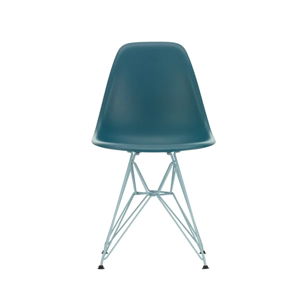 Chaise EAMES PLASTIC CHAIR DSR COLOURS Bleu de mer RE/ bleu ciel VITRA