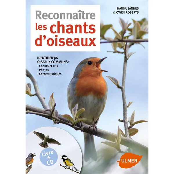 Chants d’Oiseaux (réédition) 64 pages avec CD Éditions Eugen ULMER