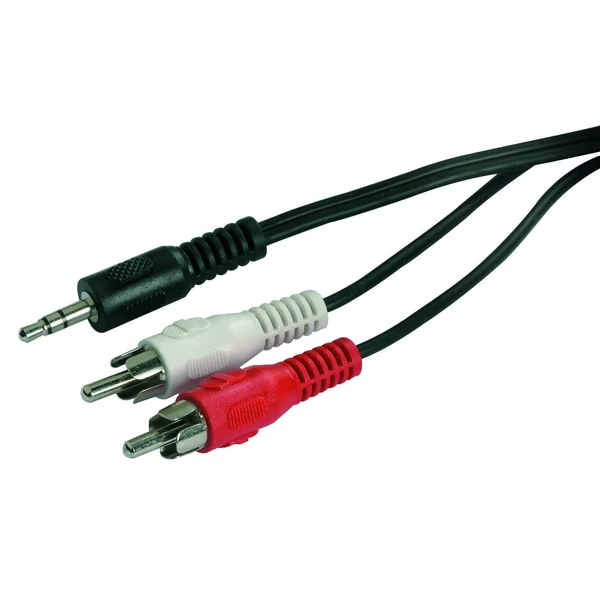 Cordon audio FPE jack 3.5mm femelle stéréo / 2 RCA mâles