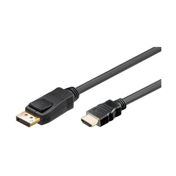 Cordon audio/vidéo FPE display port mâle vers HDMI mâle - 1m
