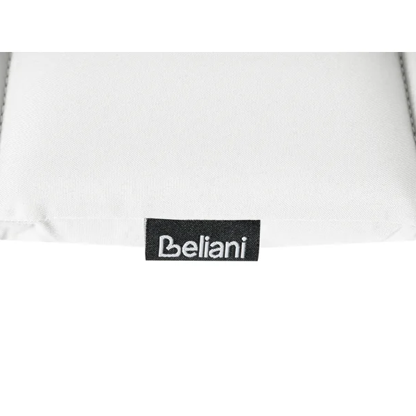 Coussin de transat extérieur BRESCIA PREMIUM 180 x 60 cm Blanc cassé