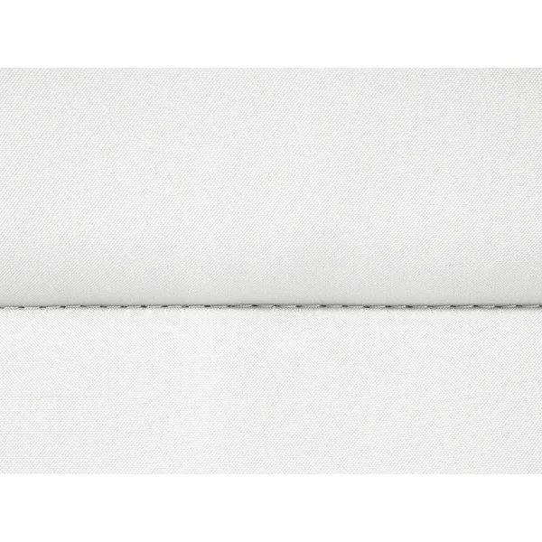 Coussin de transat extérieur BRESCIA PREMIUM 180 x 60 cm Blanc cassé