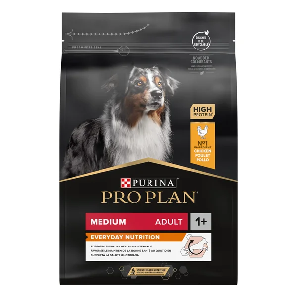 Croquettes pour chien moyen au poulet 3kg PRO PLAN