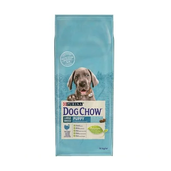 Croquettes pour grand chiot à la dinde 14 kg DOG CHOW