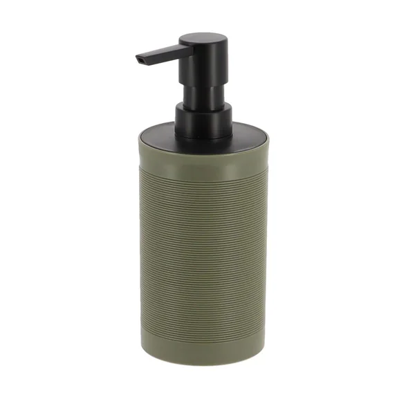DISTRIBUTEUR SAVON BICOLORE 440ML KAKI NOIR