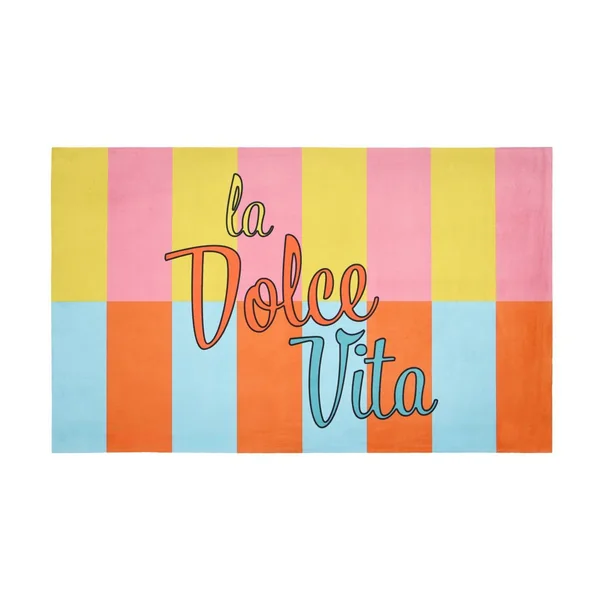 DOLCEVITA TAPIS RUBBER 45X75CM MULTICOLORE