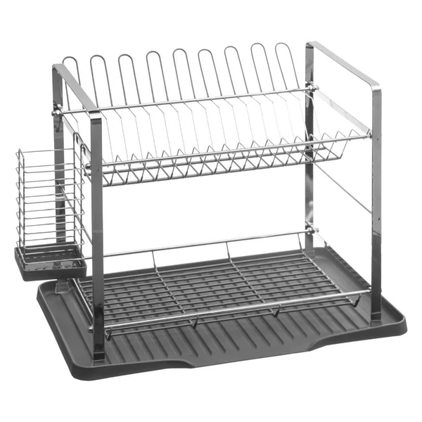 EGOUTTOIR METAL 2 NIVEAUX GRIS
