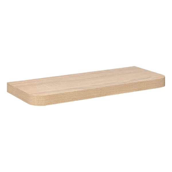 ETAGERE MURALE ARRONDIE FIXY 60CM NATURE
