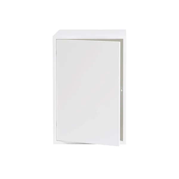 Etagère STACKED Large avec porte Blanc MUUTO