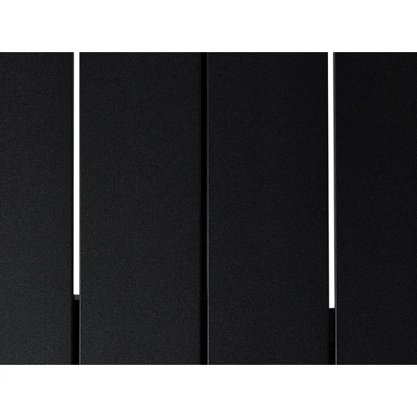 Extending Garden Dining Table VALCANETTO 180/240 cm 90 cm Metal Black