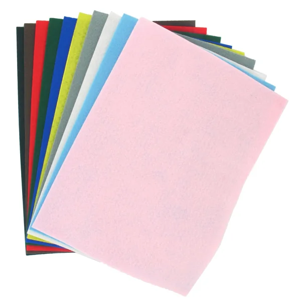 FEUTRINE 20 X 30 CM COULEURS CLASSIQUE X 10 PCS