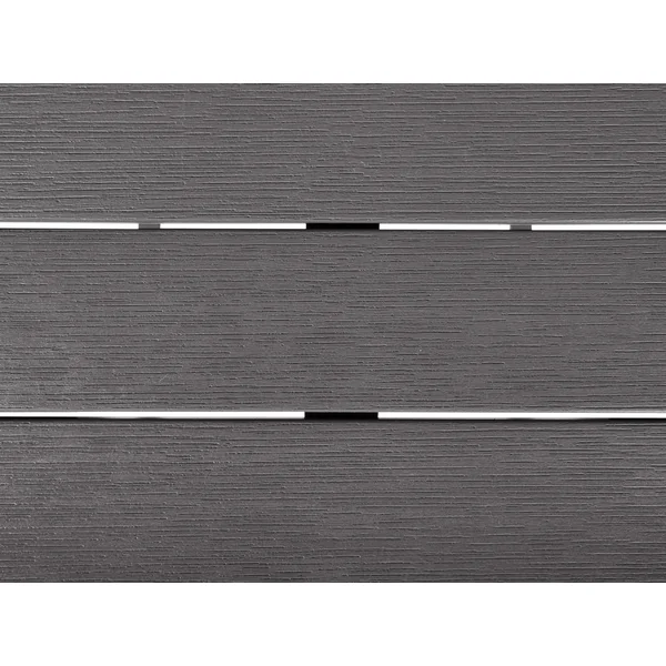 Garden Bar Table ADIRONDACK 60 cm 59 cm Synthetic Material Dark Grey