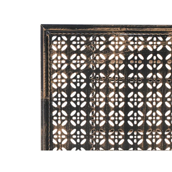 Garden Bar Table BORMIO 60 cm 60 cm Metal Black