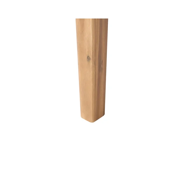 Garden Dining Table CHIOGGIA 90 cm 180 cm Certified Acacia Wood Light Brown
