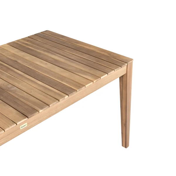 Garden Dining Table CHIOGGIA 90 cm 180 cm Certified Acacia Wood Light Brown