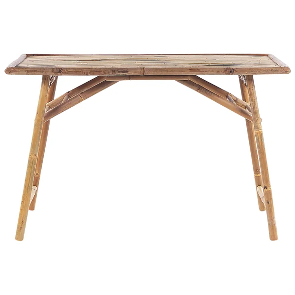 Garden Dining Table MOLISE 120 cm 69 cm Bamboo Light Brown