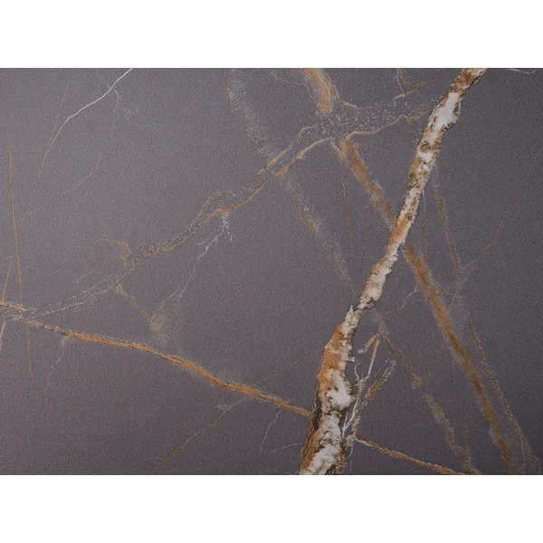 Garden Dining Table TOLENTINO 180 cm 90 cm Marble Effect Grey Marble