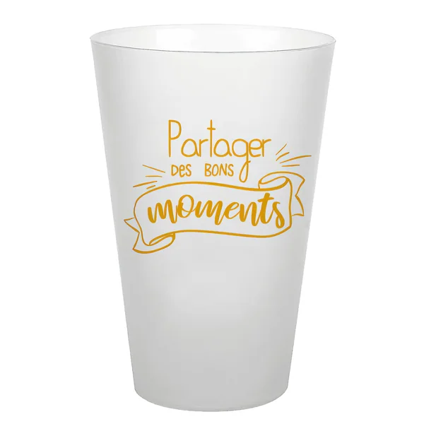 GOBELET 40CL PARTAGER DES BONS MOMENTS
