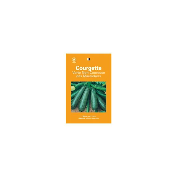 Graines de courgette verte non coureuse des maraîchers sélection premier prix - graines à semer