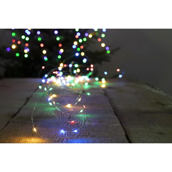 GUIRLANDE EXTERIEUR COPPER 200LEDS MULTICOLORE