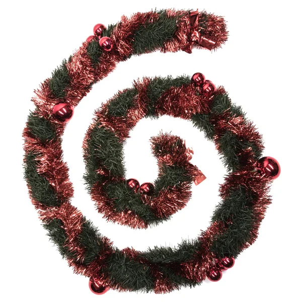 GUIRLANDE VERTE 100X5X2.7M BOULE DE NOEL ROUGE XL