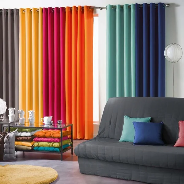 HOUSSE CLIC CLAC 120 A  140CM 185 A 200CM ESSENTIEL GRIS