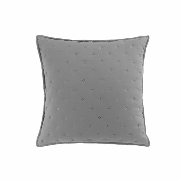 HOUSSE DE COUSSIN ET ENCART 40X40 CM MICROFIBRE BICOLORE