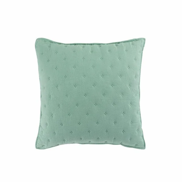 HOUSSE DE COUSSIN ET ENCART 40X40 CM MICROFIBRE BICOLORE