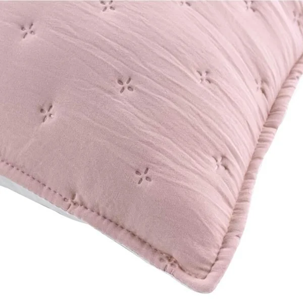 HOUSSE DE COUSSIN ET ENCART 60X60 CM MICROFIBRE BICOLORE