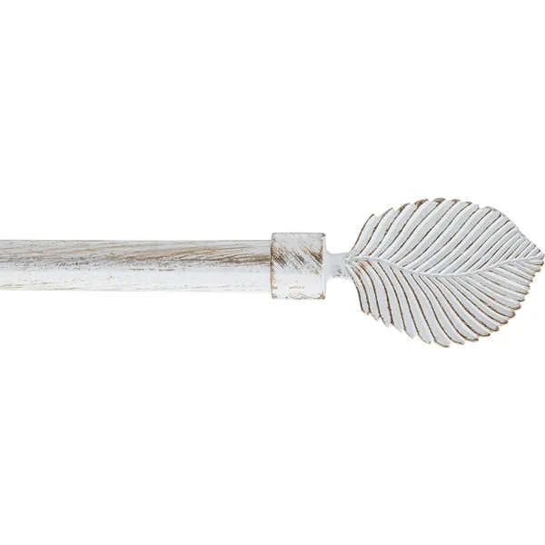 KIT EXT 210 A 380CM D.19 EMBOUT EXOTICA BLANC OR