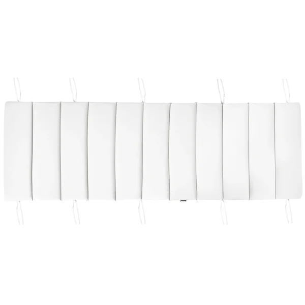Kussen voor ligstoel BRESCIA PREMIUM 180 x 60 cm Gebroken wit