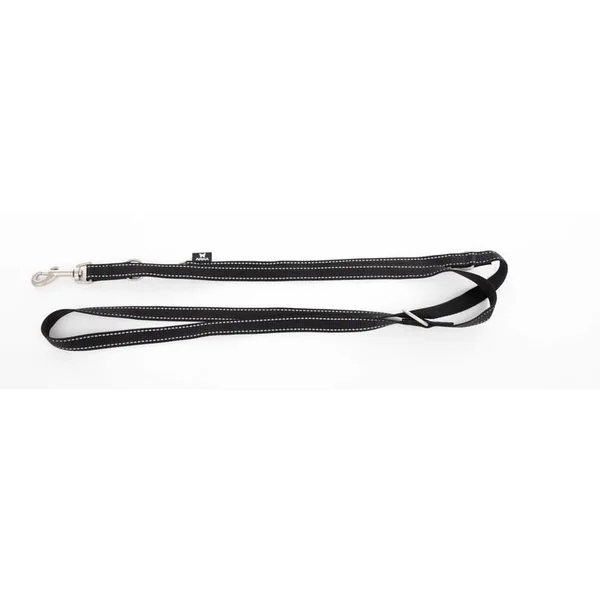 Laisse multi-positions Neo+ noire pour chien 1,5x200 cm