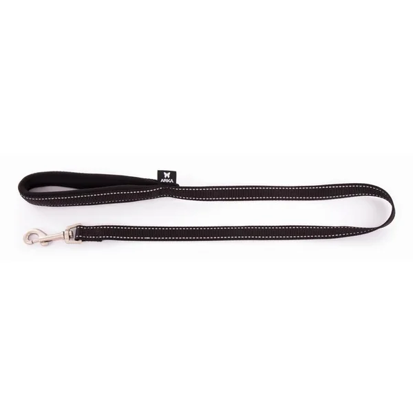 Laisse Neo+ pour chien coloris noir 2x100 cm