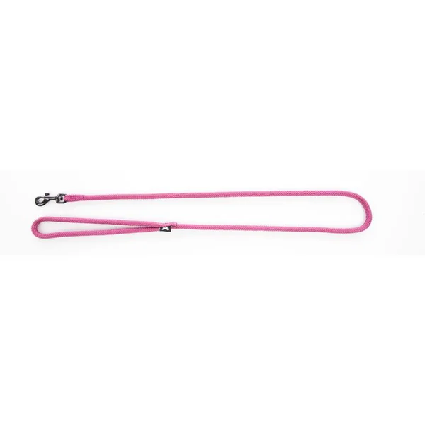 Laisse ronde pour chien coloris rose 1,3 cm x 1 m