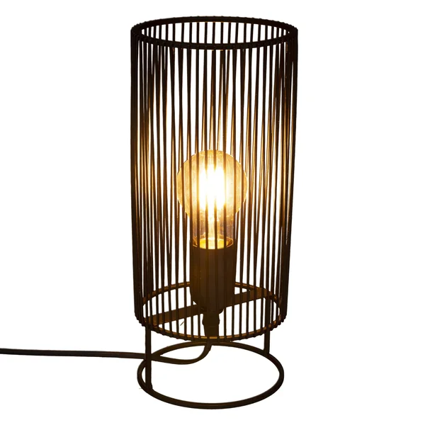 LAMPE NORA NOIR H.30CM