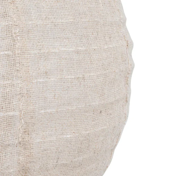 LANTERNE BOULE LIN JORDY BEIGE D.35CM