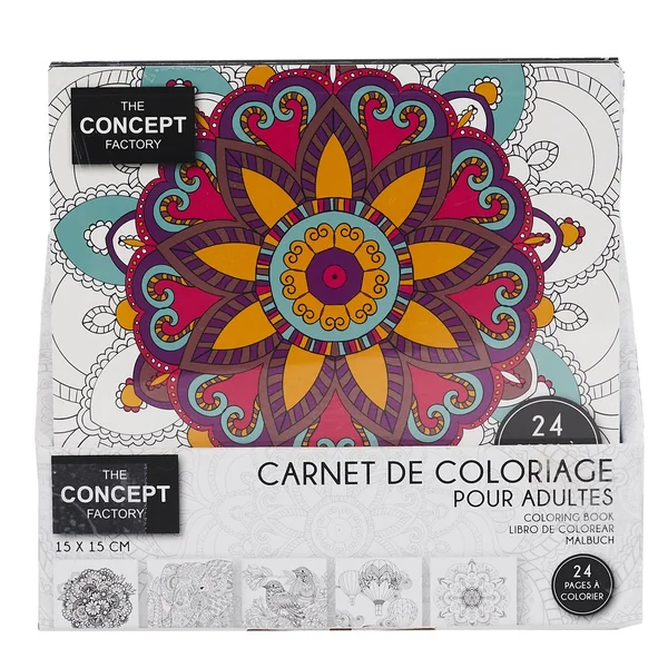 LIVRE COLORIAGE ADULTE VOYAGE 24 PAGES