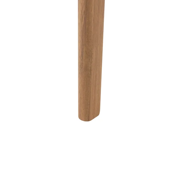Lot de 2 chaises de jardin CHIOGGIA Bois d'acacia certifié Marron clair